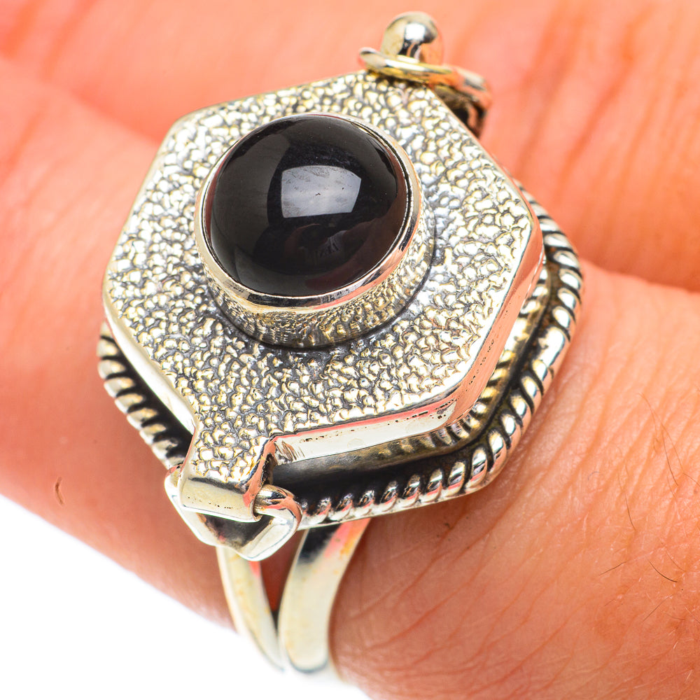 Black Onyx Rings handcrafted by Ana Silver Co - RING64469