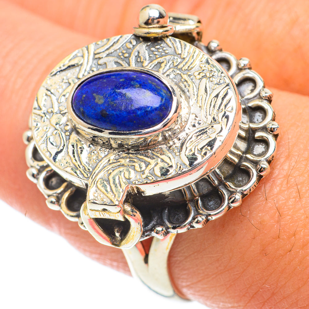 Lapis Lazuli Rings handcrafted by Ana Silver Co - RING64482