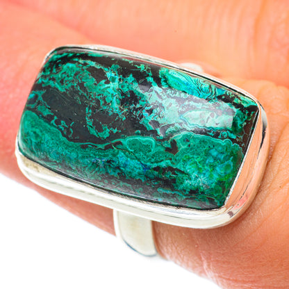 Chrysocolla Rings handcrafted by Ana Silver Co - RING64484