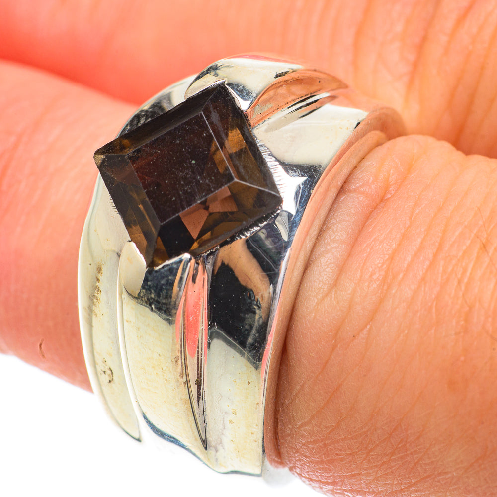 Smoky Quartz Rings handcrafted by Ana Silver Co - RING64487