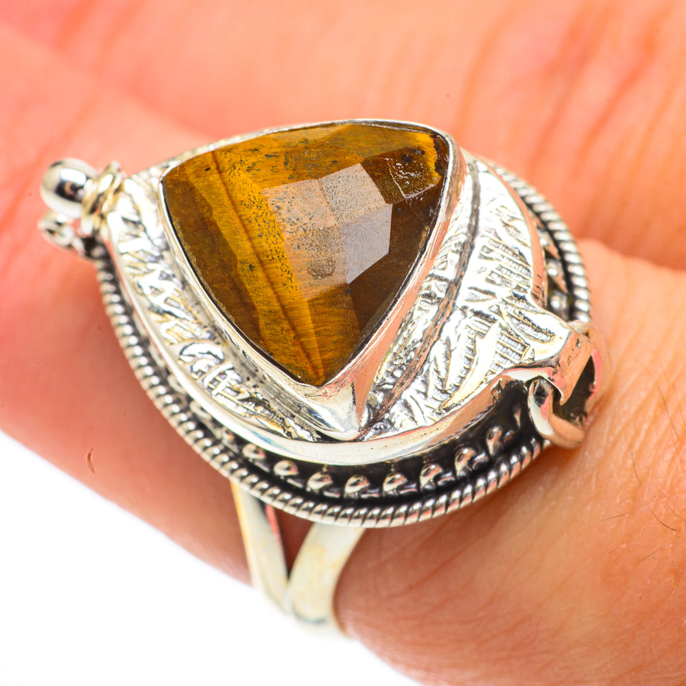 Tiger Eye Rings handcrafted by Ana Silver Co - RING64525