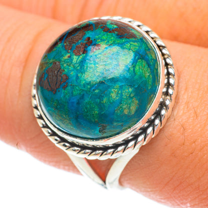 Shattuckite Rings handcrafted by Ana Silver Co - RING64536