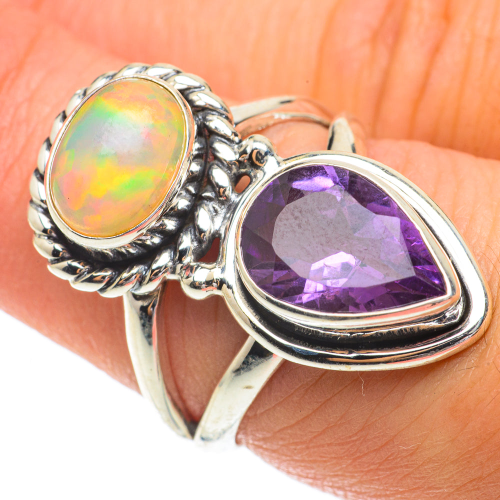 Amethyst Rings handcrafted by Ana Silver Co - RING64551