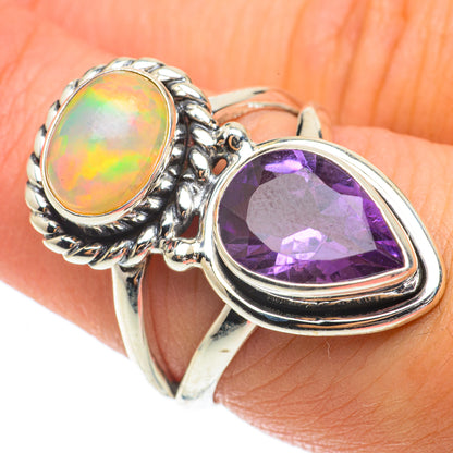 Amethyst Rings handcrafted by Ana Silver Co - RING64551