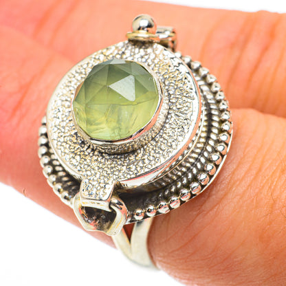 Prehnite Rings handcrafted by Ana Silver Co - RING64556