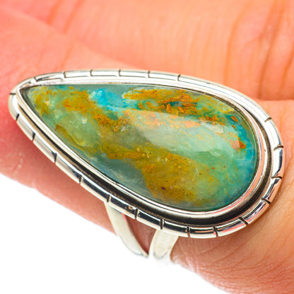 Peruvian Opal Rings handcrafted by Ana Silver Co - RING64558
