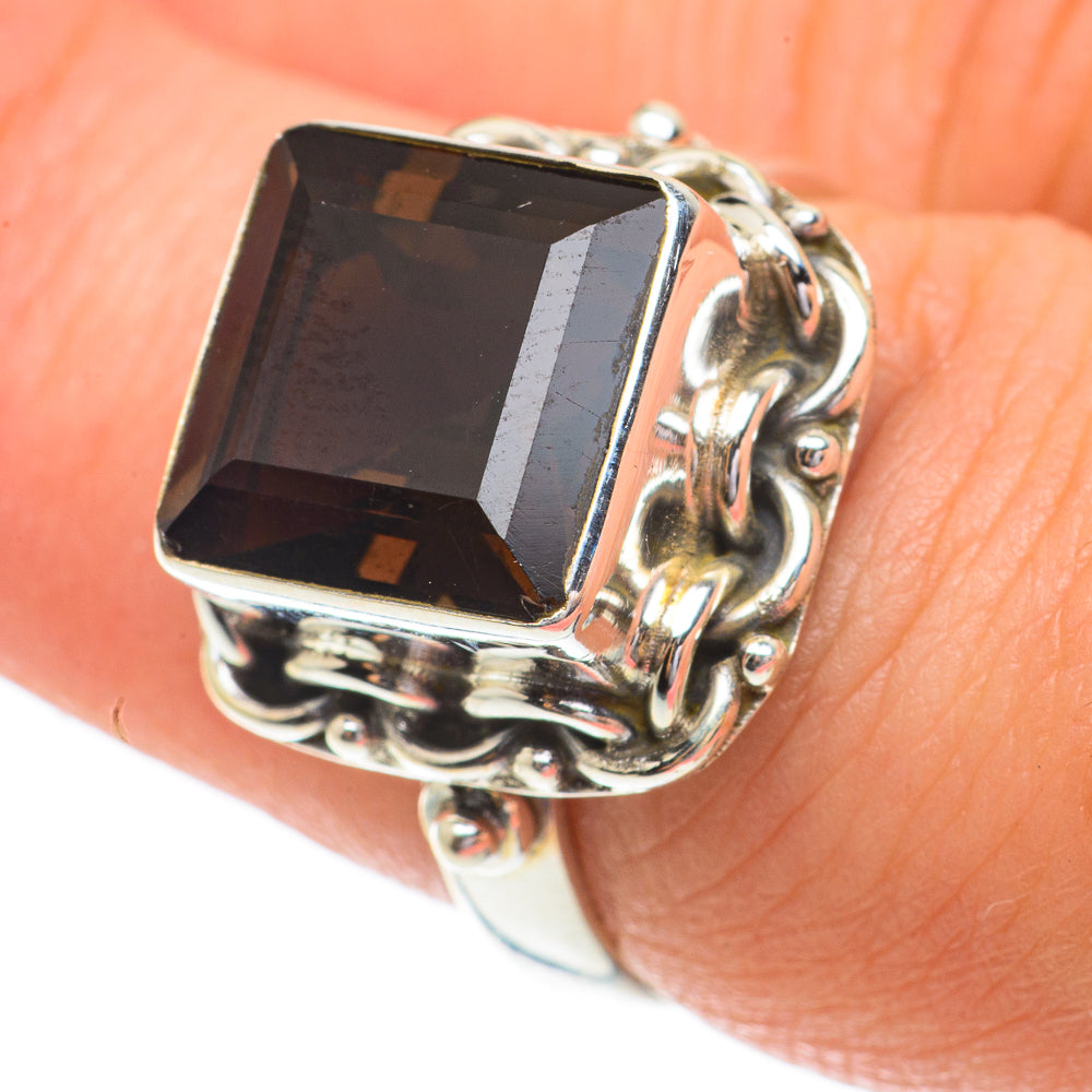 Smoky Quartz Rings handcrafted by Ana Silver Co - RING64560