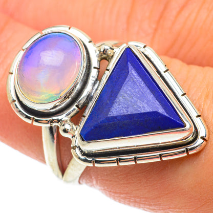Lapis Lazuli Rings handcrafted by Ana Silver Co - RING64564