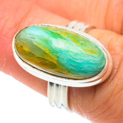 Peruvian Opal Rings handcrafted by Ana Silver Co - RING64567