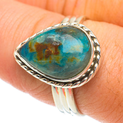Peruvian Opal Rings handcrafted by Ana Silver Co - RING64569