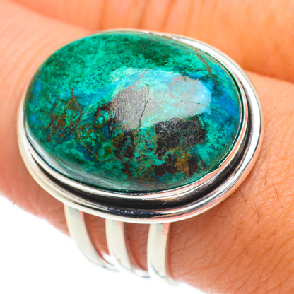 Shattuckite Rings handcrafted by Ana Silver Co - RING64573