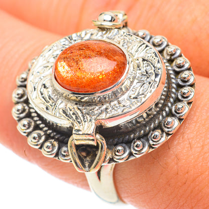 Sunstone Rings handcrafted by Ana Silver Co - RING64580