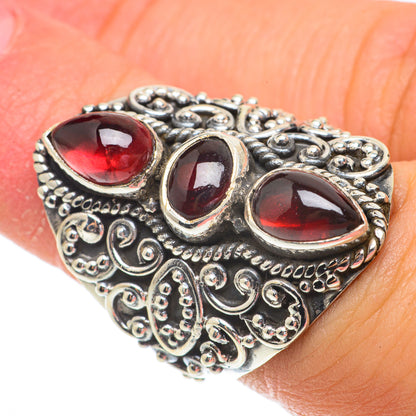 Garnet Rings handcrafted by Ana Silver Co - RING64583