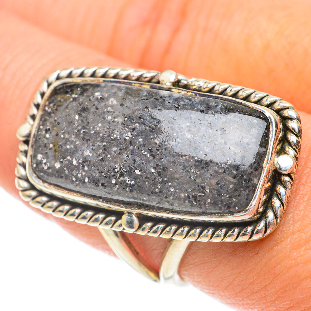 Tourmalinated Quartz Rings handcrafted by Ana Silver Co - RING64589
