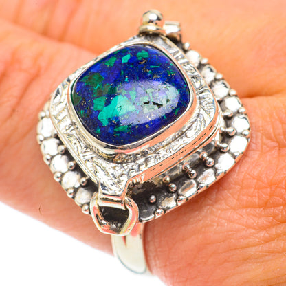 Azurite Rings handcrafted by Ana Silver Co - RING64593