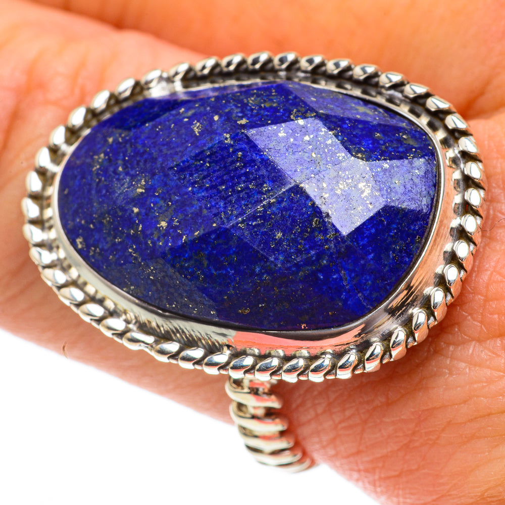 Lapis Lazuli Rings handcrafted by Ana Silver Co - RING64596