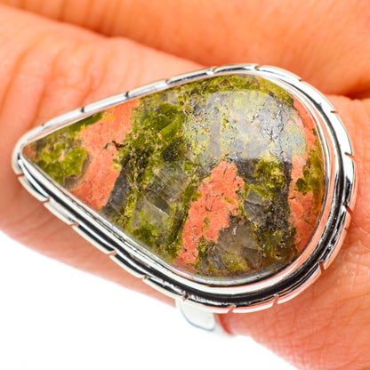 Unakite Rings handcrafted by Ana Silver Co - RING64600