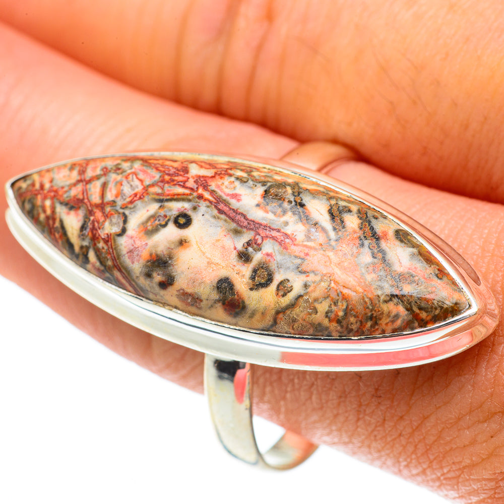 Poppy Jasper Rings handcrafted by Ana Silver Co - RING64603