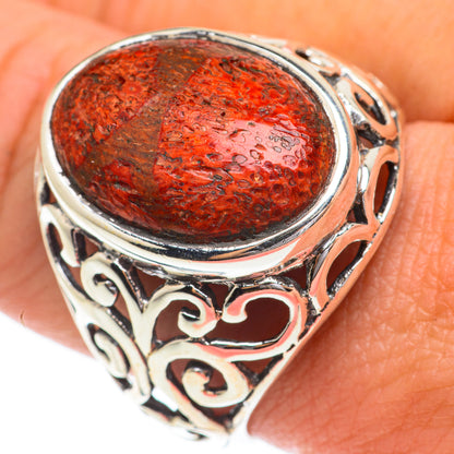 Dinosaur Bone Rings handcrafted by Ana Silver Co - RING64606