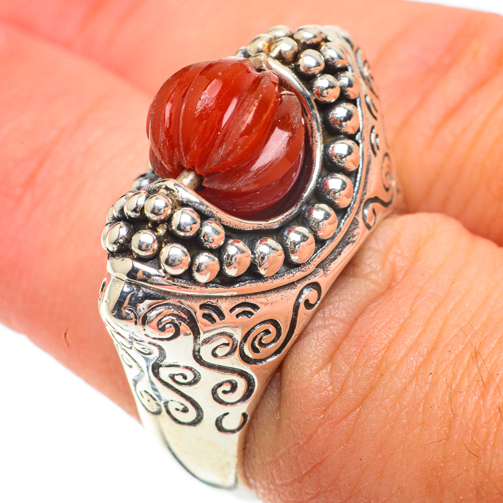 Carnelian Rings handcrafted by Ana Silver Co - RING64607