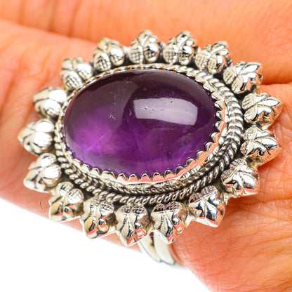 Amethyst Rings handcrafted by Ana Silver Co - RING64609