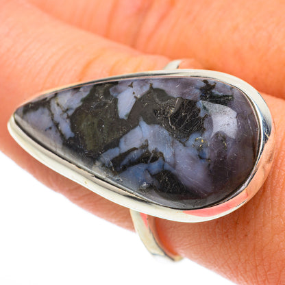 Gabbro Stone Rings handcrafted by Ana Silver Co - RING64613