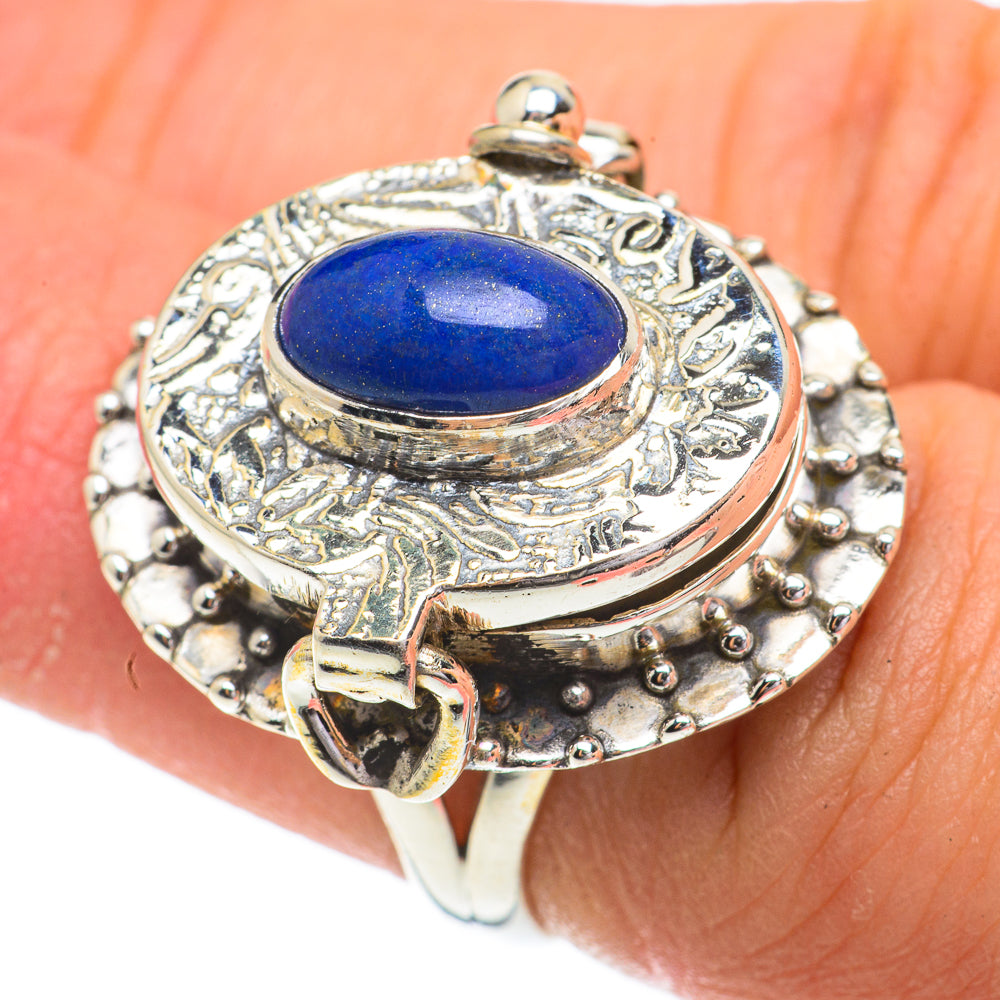 Lapis Lazuli Rings handcrafted by Ana Silver Co - RING64622