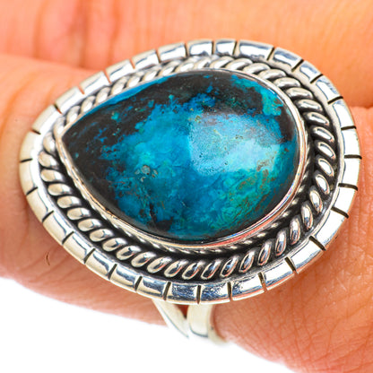 Shattuckite Rings handcrafted by Ana Silver Co - RING64623