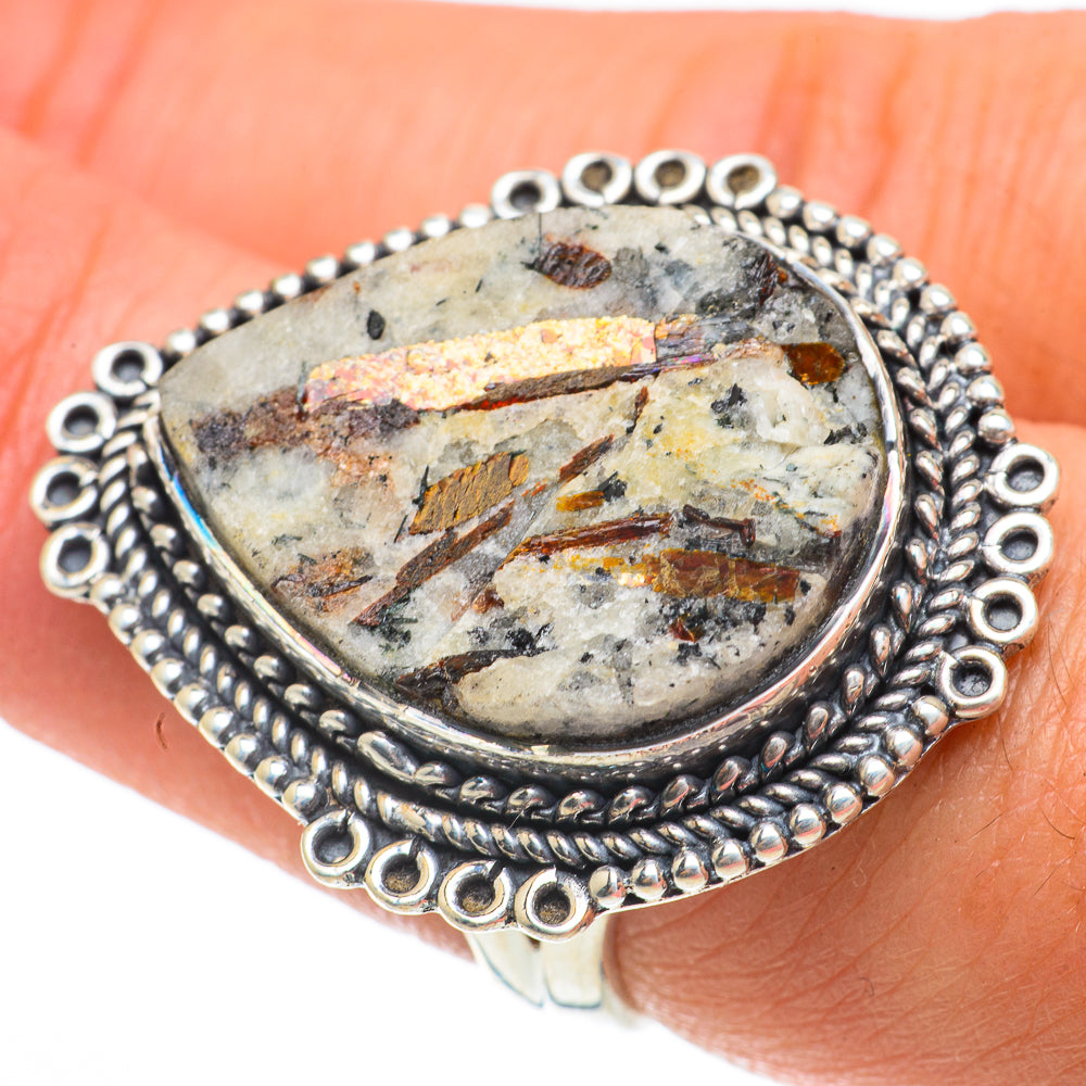 Astrophyllite Rings handcrafted by Ana Silver Co - RING64630