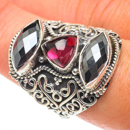 Garnet Rings handcrafted by Ana Silver Co - RING64632