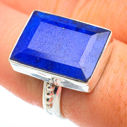 Lapis Lazuli Rings handcrafted by Ana Silver Co - RING64634