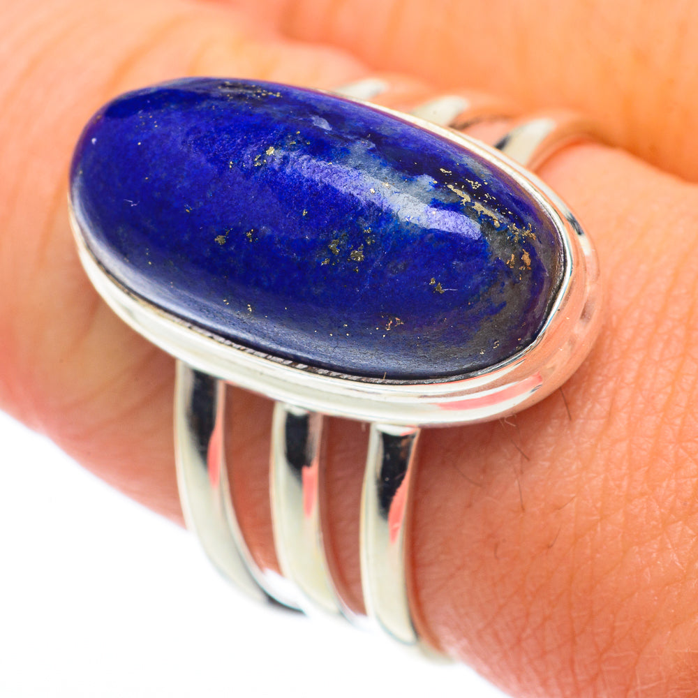 Lapis Lazuli Rings handcrafted by Ana Silver Co - RING64635