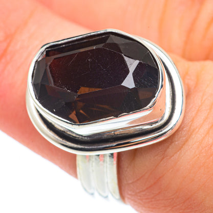 Smoky Quartz Rings handcrafted by Ana Silver Co - RING64642