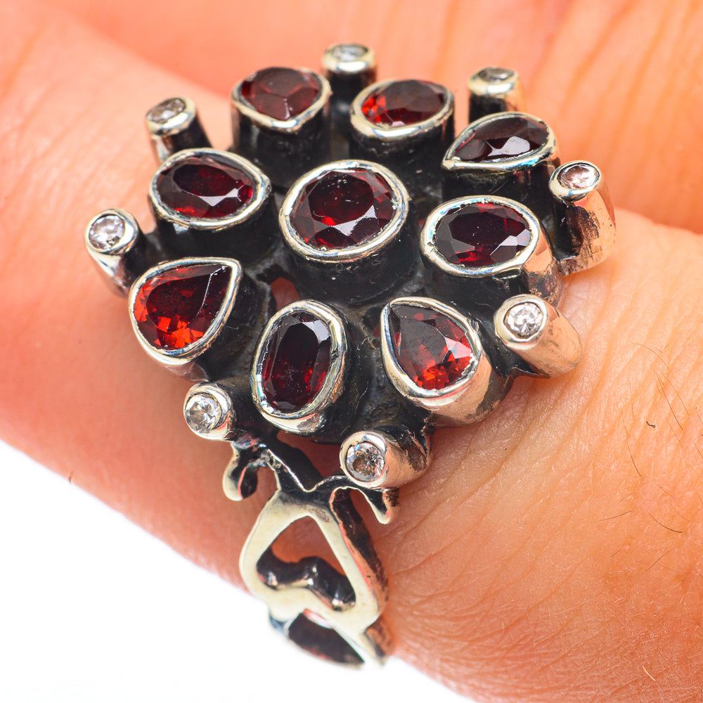 Garnet Rings handcrafted by Ana Silver Co - RING64649