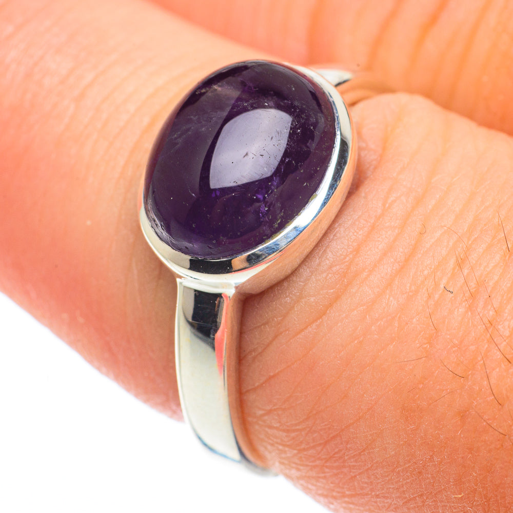 Amethyst Rings handcrafted by Ana Silver Co - RING64651