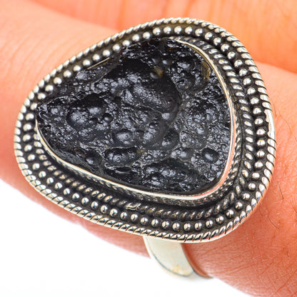 Tektite Rings handcrafted by Ana Silver Co - RING64655