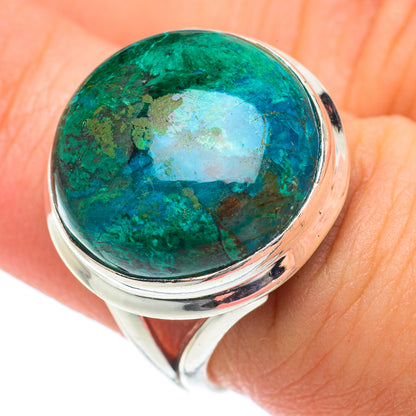 Chrysocolla Rings handcrafted by Ana Silver Co - RING64659