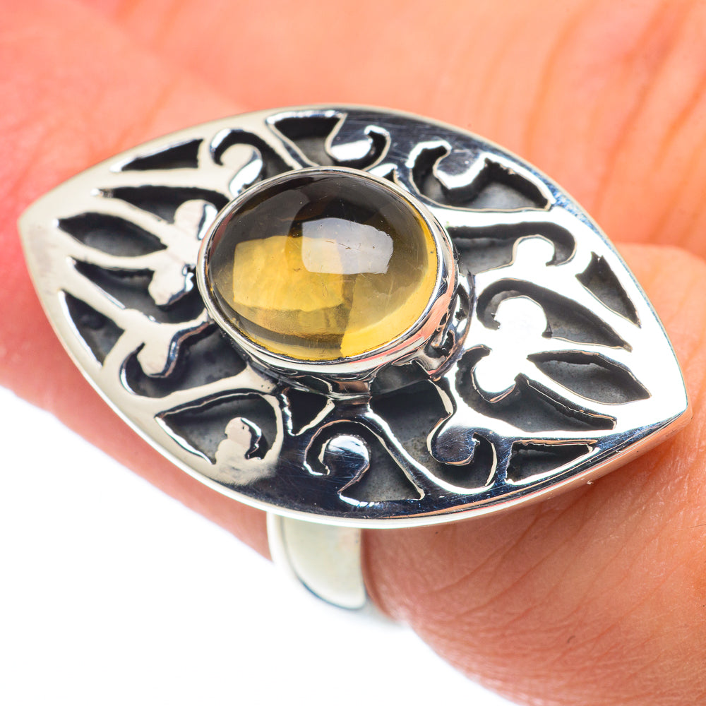 Smoky Quartz Rings handcrafted by Ana Silver Co - RING64677