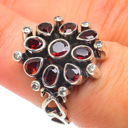 Garnet Rings handcrafted by Ana Silver Co - RING64680