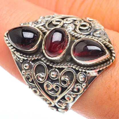 Garnet Rings handcrafted by Ana Silver Co - RING64681