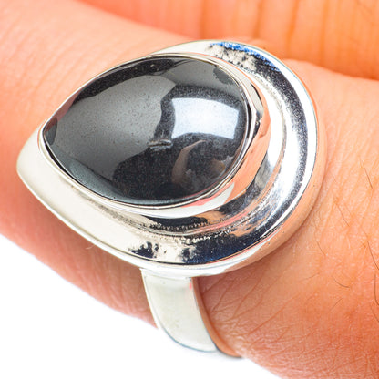 Hematite Rings handcrafted by Ana Silver Co - RING64697