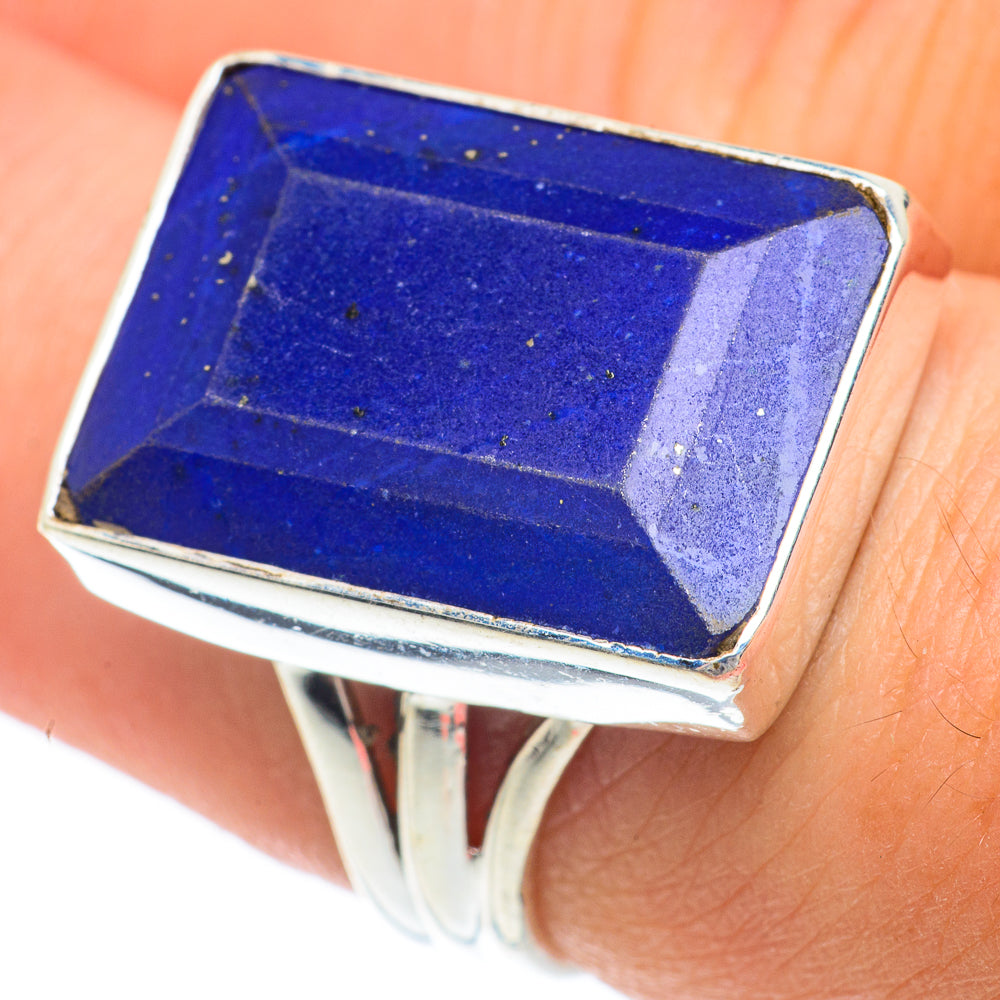 Lapis Lazuli Rings handcrafted by Ana Silver Co - RING64700