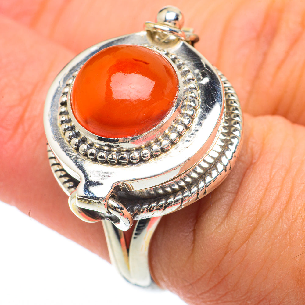 Carnelian Rings handcrafted by Ana Silver Co - RING64707
