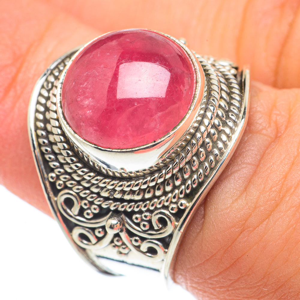 Rhodochrosite Rings handcrafted by Ana Silver Co - RING64711
