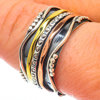 Meditation Spinner Rings handcrafted by Ana Silver Co - RING64713