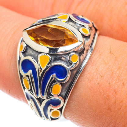 Citrine Rings handcrafted by Ana Silver Co - RING64719
