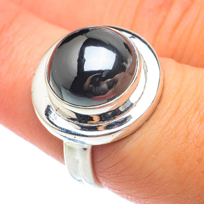 Hematite Rings handcrafted by Ana Silver Co - RING64727