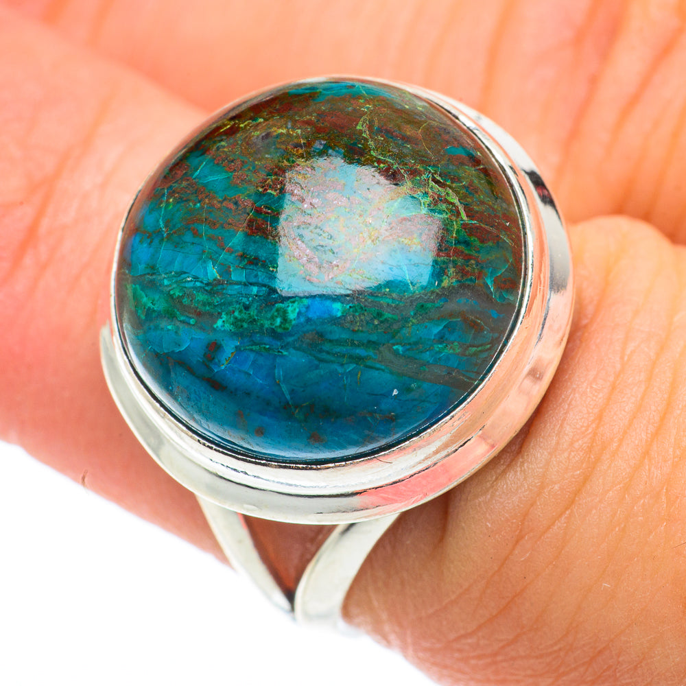 Shattuckite Rings handcrafted by Ana Silver Co - RING64729