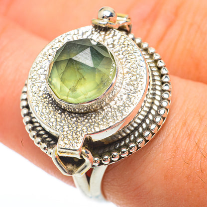 Prehnite Rings handcrafted by Ana Silver Co - RING64733