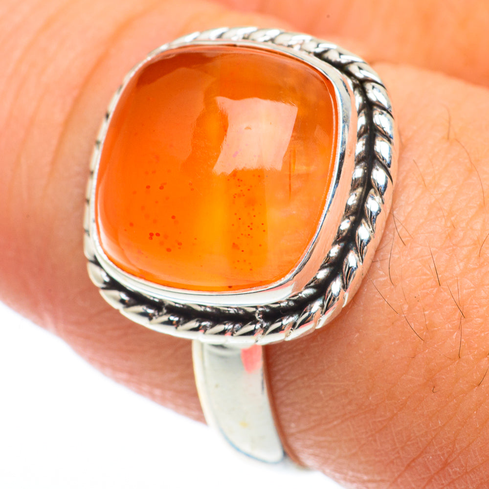 Carnelian Rings handcrafted by Ana Silver Co - RING64740